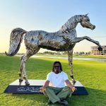 @artbycollins, a Nigerian metal sculptor who creates amazing sculptures from old and new spoons.